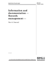 BS ISO 15489-1:2001