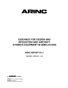 ARINC Report 610-1:1992