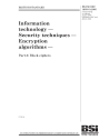 BS ISO/IEC 18033-3:2005