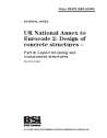 NA to BS EN 1992-3:2006