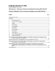 DIN EN 1562:2017-07