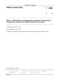 NBN B 15-001:2022