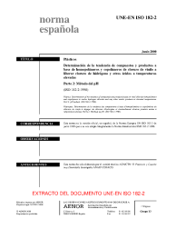 UNE-EN ISO 182-2:2000