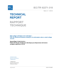 IEC TR 62271-310:2008