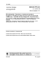 NBN EN 3773-004:1999