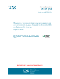 UNE-EN 1761:1999 (R2016)