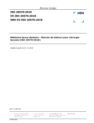 NBN EN ISO 20570:2018