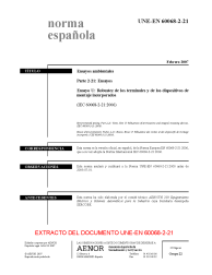 UNE-EN 60068-2-21:2007