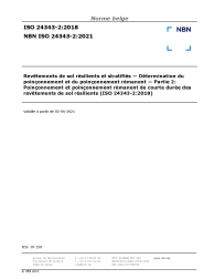 NBN ISO 24343-2:2021