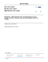 NBN EN ISO 179-1:2023