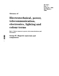 BS 4727-1 Group 07:1973