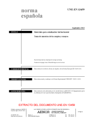 UNE-EN 13459:2012 (R2016)