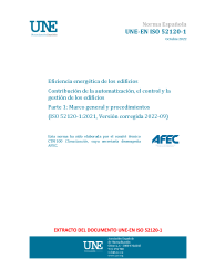 UNE-EN ISO 52120-1:2022