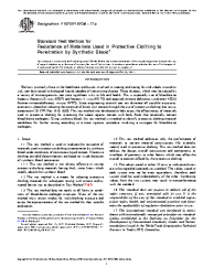 ASTM F1670/F1670M-17a