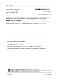 NBN EN ISO 9173-1:2006