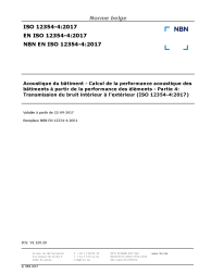 NBN EN ISO 12354-4:2017