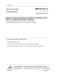 NBN EN 203-2-10:2007