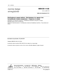 NBN EN 14180:2014
