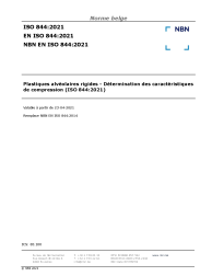 NBN EN ISO 844:2021