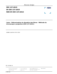 NBN EN ISO 137:2016