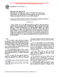 ASTM F1671/F1671M-13