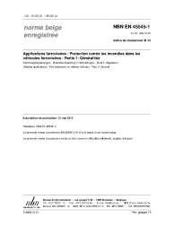 NBN EN 45545-1:2013