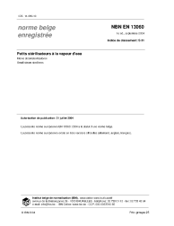 NBN EN 13060:2004