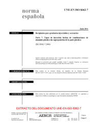 UNE-EN ISO 8362-7:2011