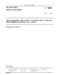 NBN EN 2451:2020