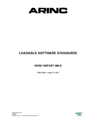 ARINC Report 665-5:2019