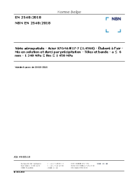 NBN EN 2540:2018