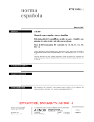 UNE 59511-1:2007 (R2014)