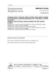 NBN EN 3733-006:2008