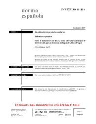 UNE-EN ISO 11140-4:2007