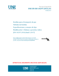 UNE-EN ISO 10297:2015/A1:2017