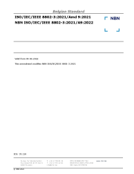 NBN ISO/IEC/IEEE 8802-3:2021/A9:2022