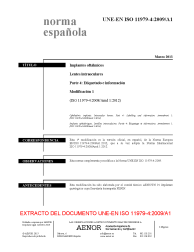 UNE-EN ISO 11979-4:2009/A1:2013