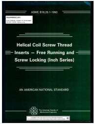 ASME B18.29.1-1993 (R2007) - W ERR