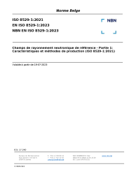 NBN EN ISO 8529-1:2023
