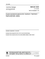 NBN EN 13535:2001