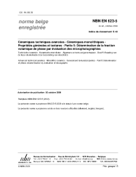 NBN EN 623-5:2009