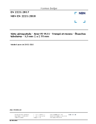 NBN EN 2221:2018
