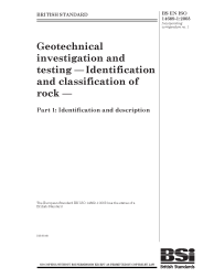 BS EN ISO 14689-1:2003