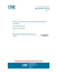 UNE-EN ISO 15528:2021