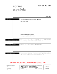 UNE-EN ISO 4167:2007