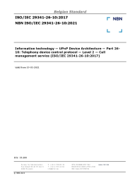 NBN ISO/IEC 29341-26-10:2021