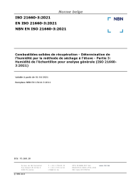 NBN EN ISO 21660-3:2021