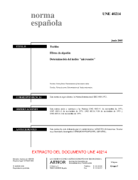 UNE 40214:2003