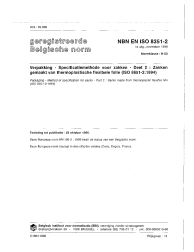 NBN EN ISO 8351-2:1996