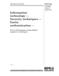 BS ISO/IEC 9798-3:1998+A1:2010